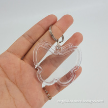Butterfly Custom Clear Acrylic Digital Picture Frame Keyring